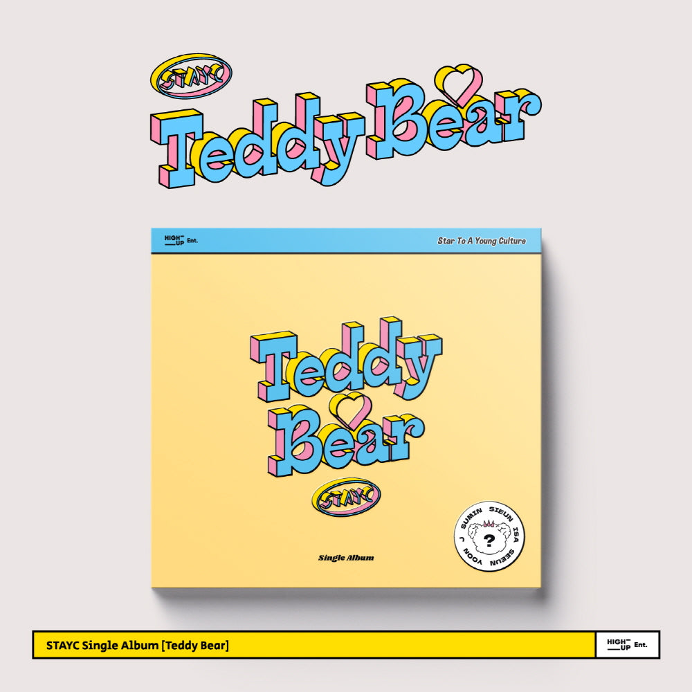 STAYC - 4th Single Album Teddy Bear (Digipack Ver.) CD+Extra