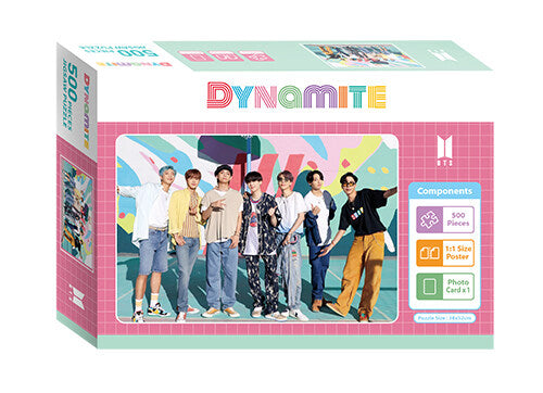 BTS JIGSAW PUZZLE 500pcs [DYNAMITE] – KPOP MARKET