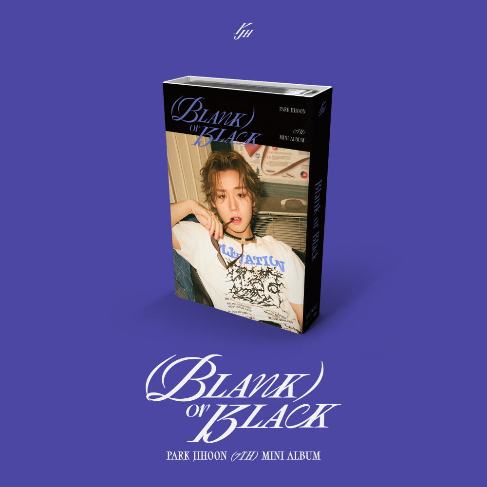 NEMO ALBUM] PARK JI HOON - 7th Mini Album Blank or Black