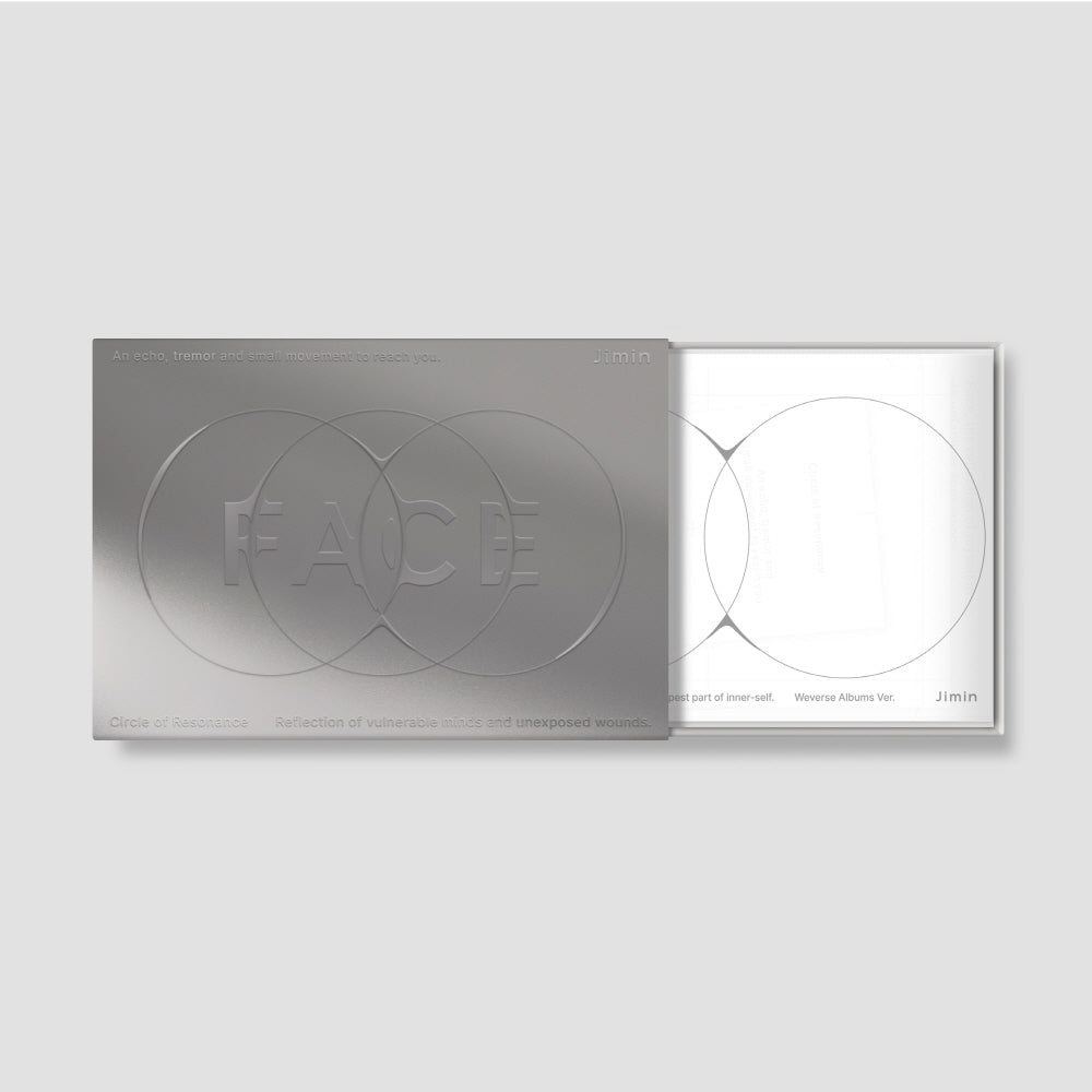 Jimin Face LP (Opaque White Vinyl)