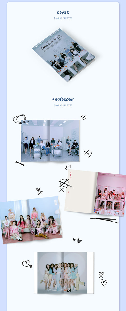TWICE 3rd Album Formula of Love : O+T= 3 Official Photocard