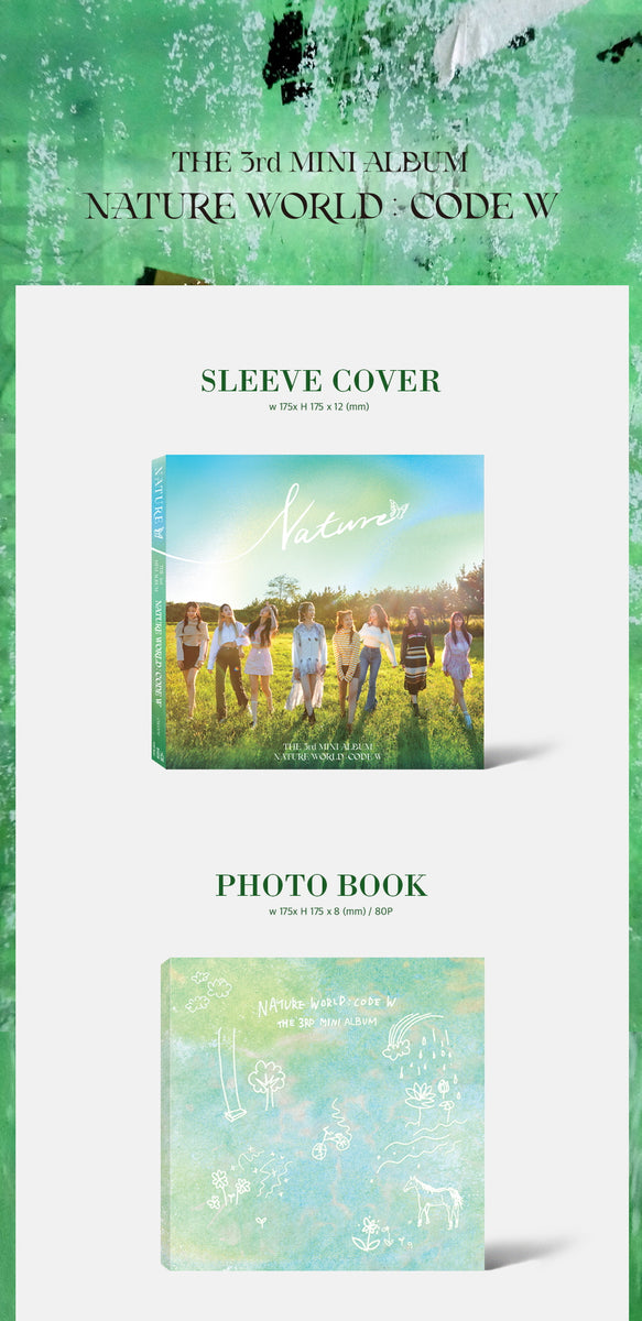 NATURE - THE 3rd MINI ALBUM [NATURE WORLD : CODE W]