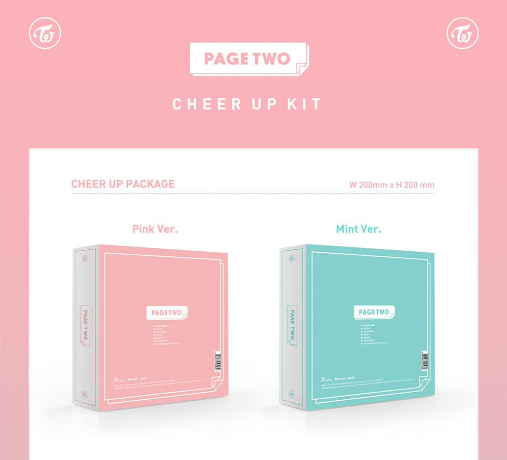 TWICE PAGE TWO (2nd Mini Album) Album+Extra Photocards Set – KPOP MARKET  [Hanteo  Gaon Chart Family Store]