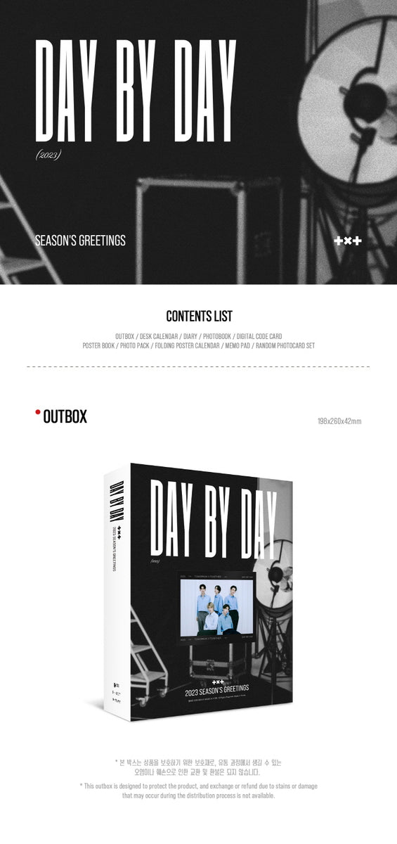 [WEVERSE POB] TXT - 2023 SEASON’S GREETINGS [DAY BY DAY] + Pre-Order B