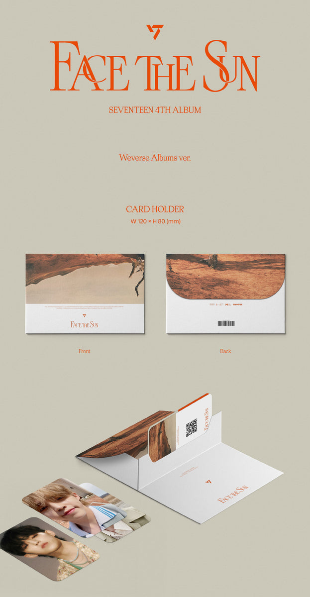 SEVENTEEN - Face the Sun [Weverse Albums ver.] QR Card+Extra