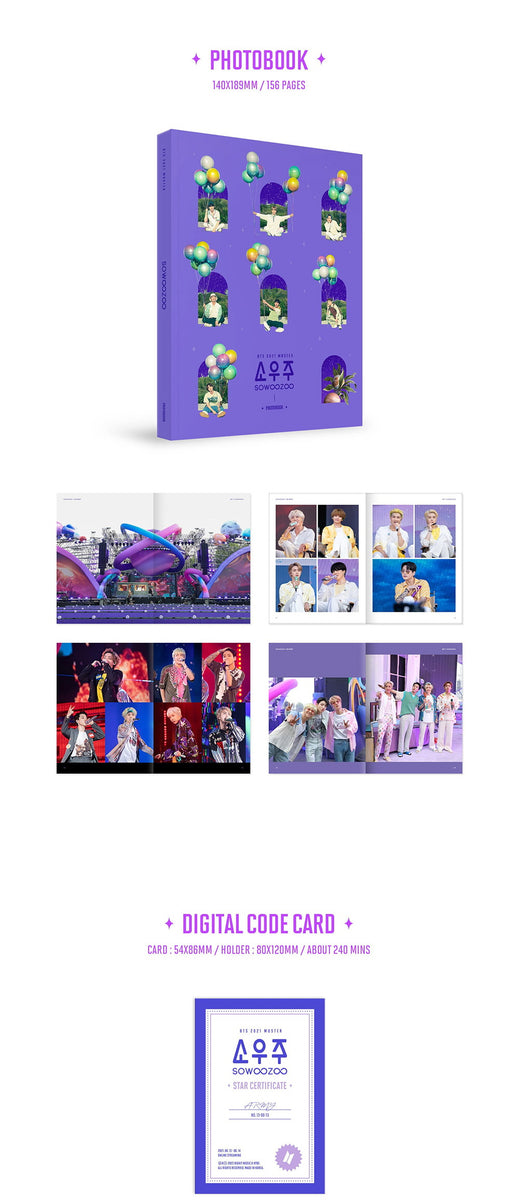 WEVERSE] BTS - 2021 MUSTER SOWOOZOO DIGITAL CODE+Extra