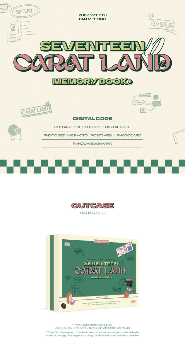 Seventeen - 2022 Seventeen In Caratland DVD SET SEVENTEEN