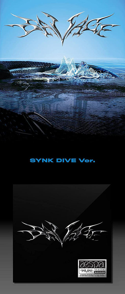 AESPA - Savage Digipack ver. [SYNK DIVE ver.] (1st Mini Album