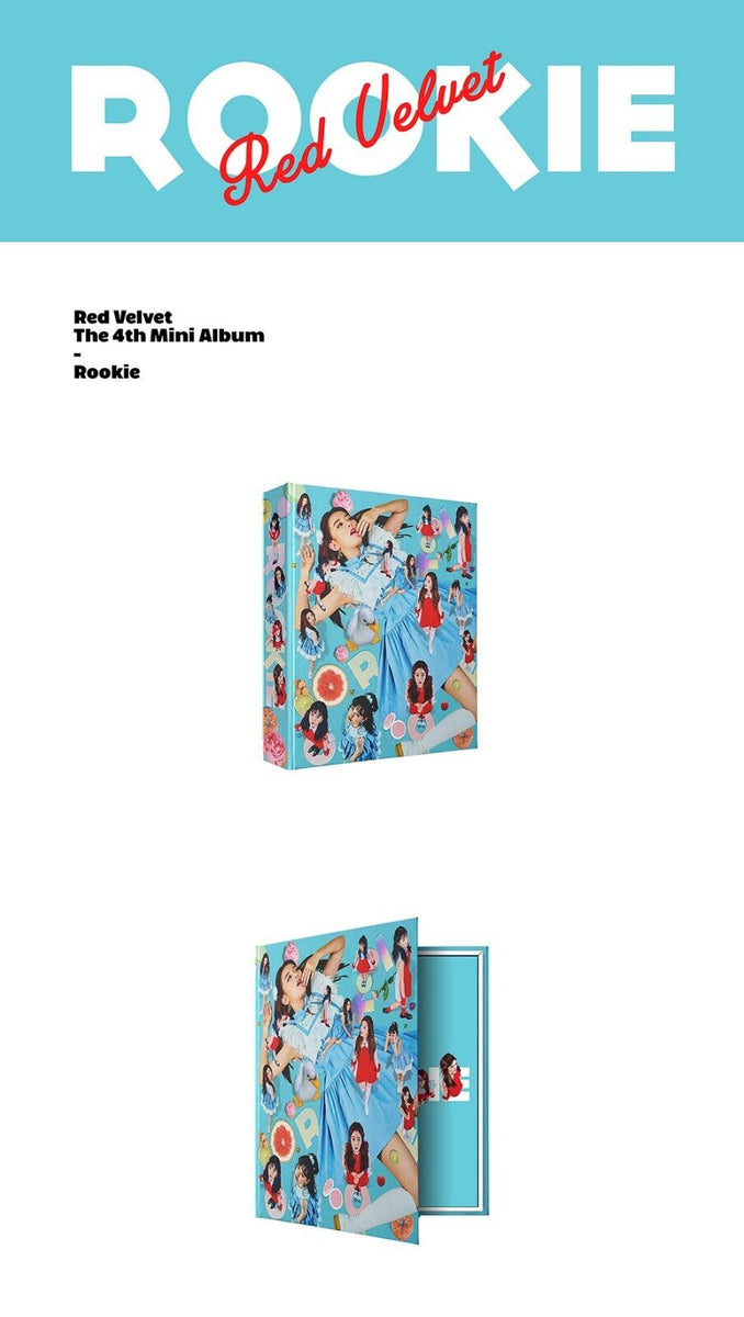 Red Velvet - Rookie (4th Mini Album) CD+72p Booklet+Photocard+Free