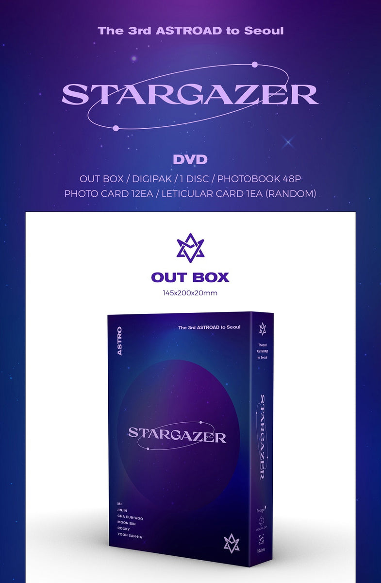 ASTRO - The 3rd ASTROAD to Seoul STARGAZER Blu-Ray – KPOP