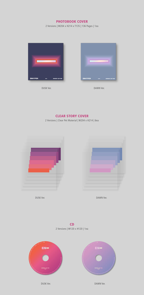 ENHYPEN - BORDER : DAY ONE (1st Mini Album) Album – KPOP MARKET