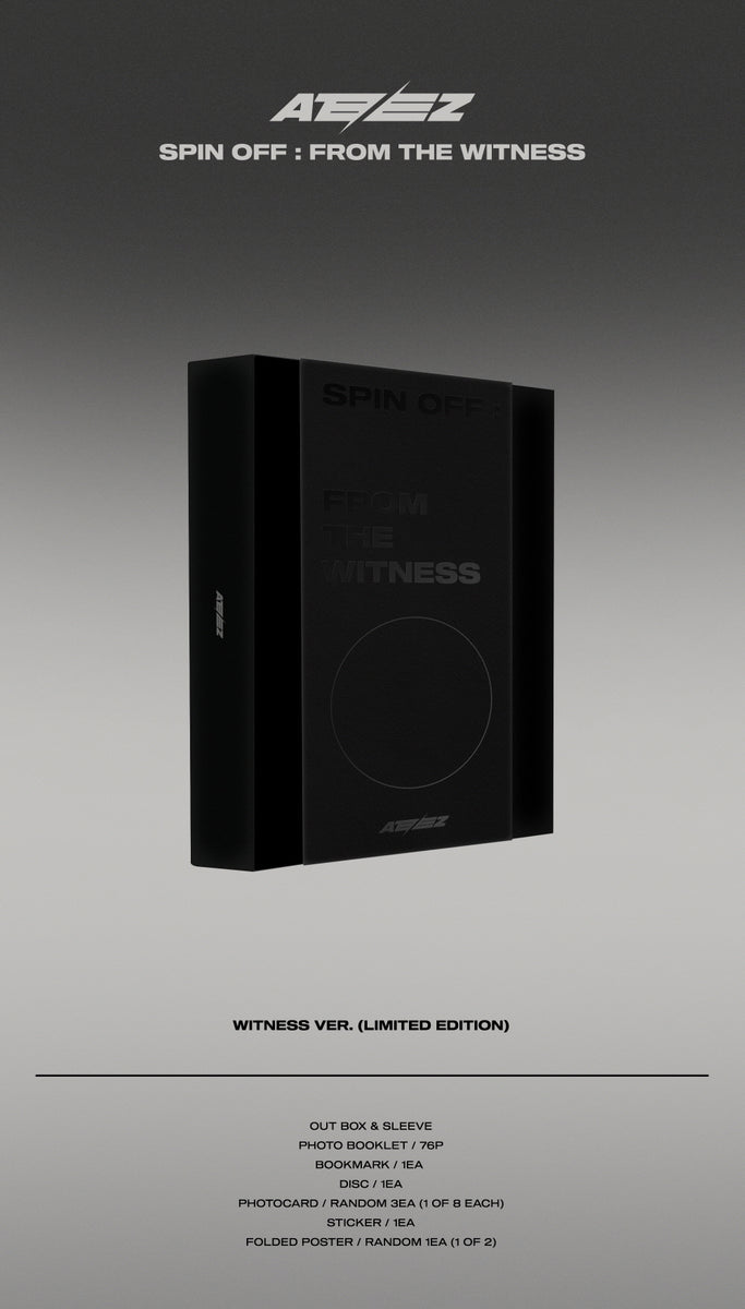 ATEEZ - SPIN OFF : FROM THE WITNESS [WITNESS VER.] Limited Edition