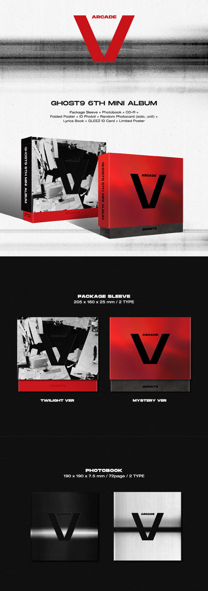 GHOST9 - 6th Mini Album ARCADE : V – KPOP MARKET