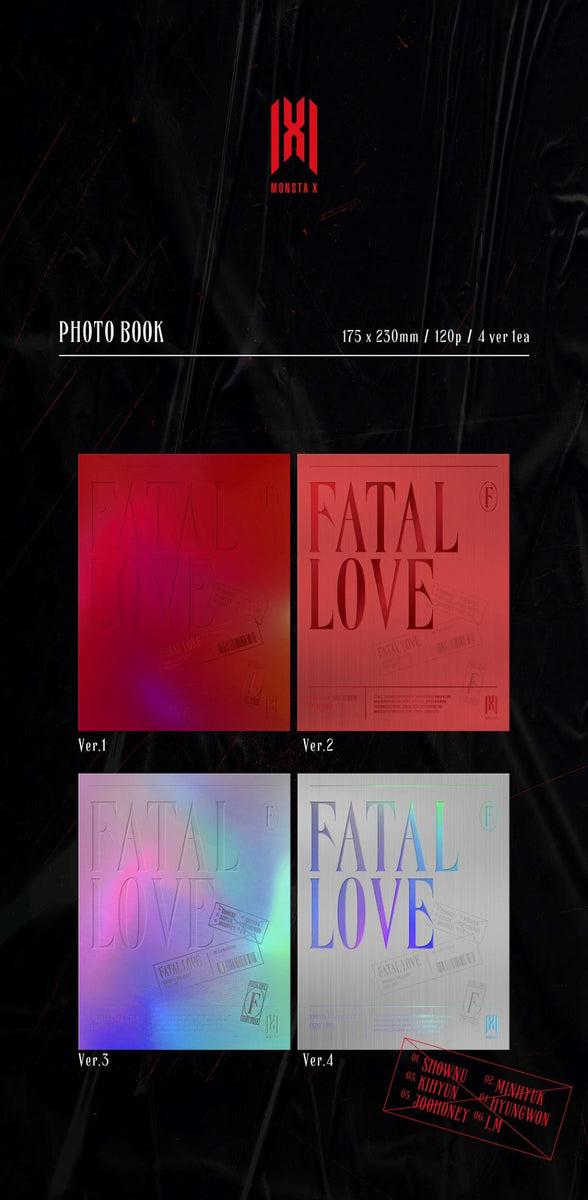 MONSTA X ミニョク FATAL LOVE SUBK 特典 トレカ MONSTA X FATAL LOVE SUBK HOLIDAY FANSIGN PHOTOCARD PC KIHYUN