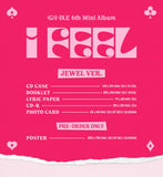 (G)I-DLE -  I feel (Jewel Ver.) 6th Mini Album CD