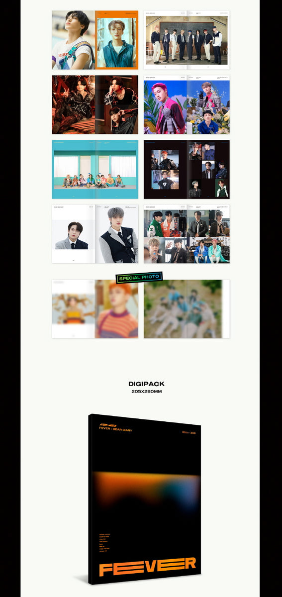 DVD] ATEEZ - FEVER : DEAR DIARY DVD + PHOTOBOOK – KPOP MARKET