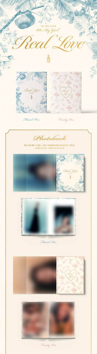 OH MY GIRL - 2nd Album [Real Love] Album+Extra Photocards