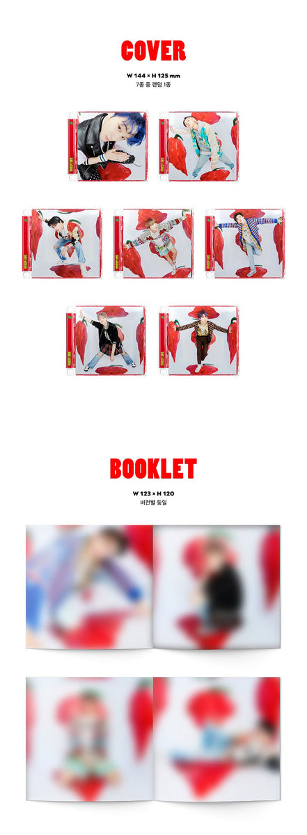 NCT DREAM - Hot Sauce [Jewel Case RANDOM ver.] Album+Extra