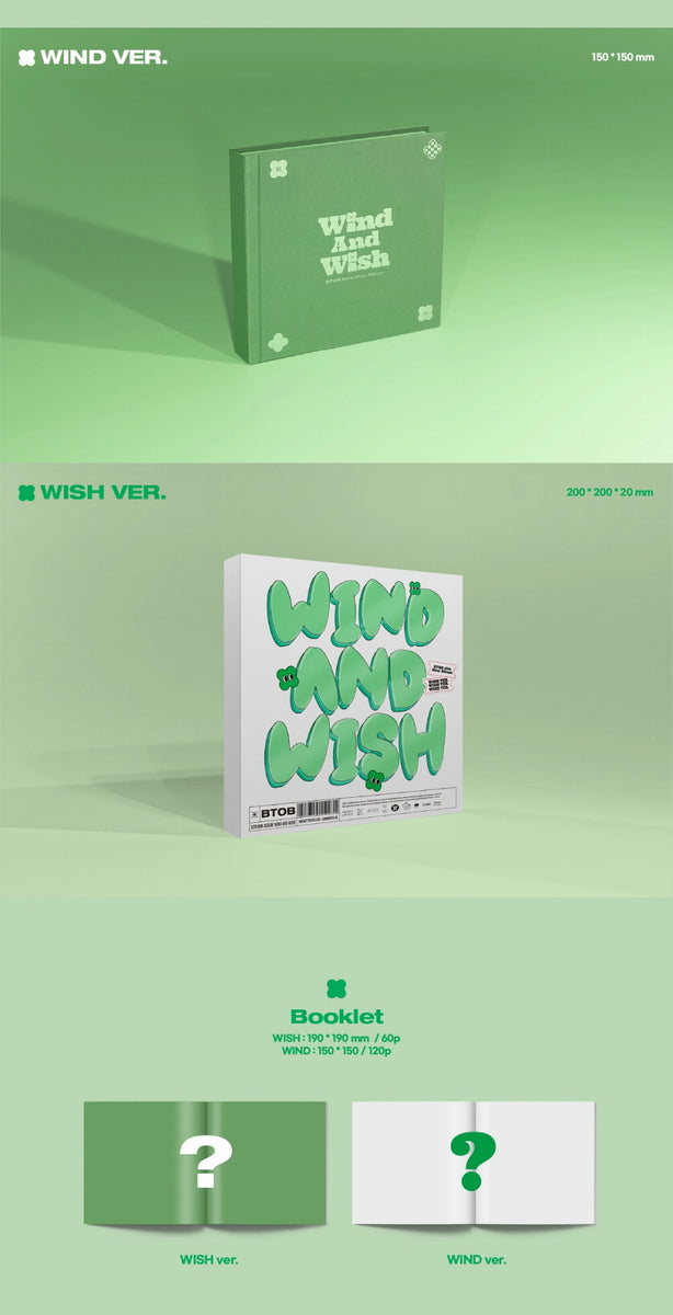 BTOB - WIND AND WISH (12th Mini Album) CD – KPOP MARKET