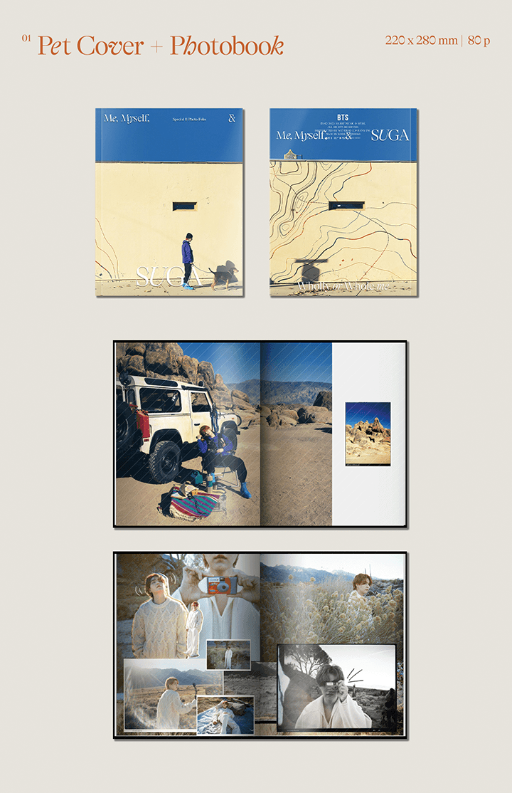 2nd PO] BTS Special 8 Photo-Folio Me, Myself, and SUGA [Wholly or