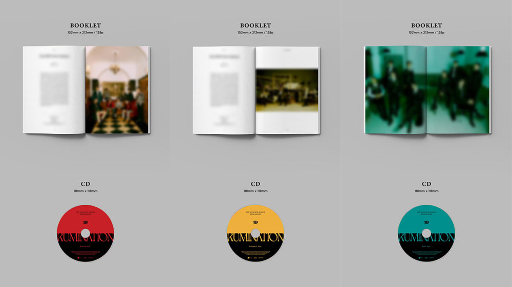 SF9 - RUMINATION (10th Mini Album) Album+Extra Photocards Set