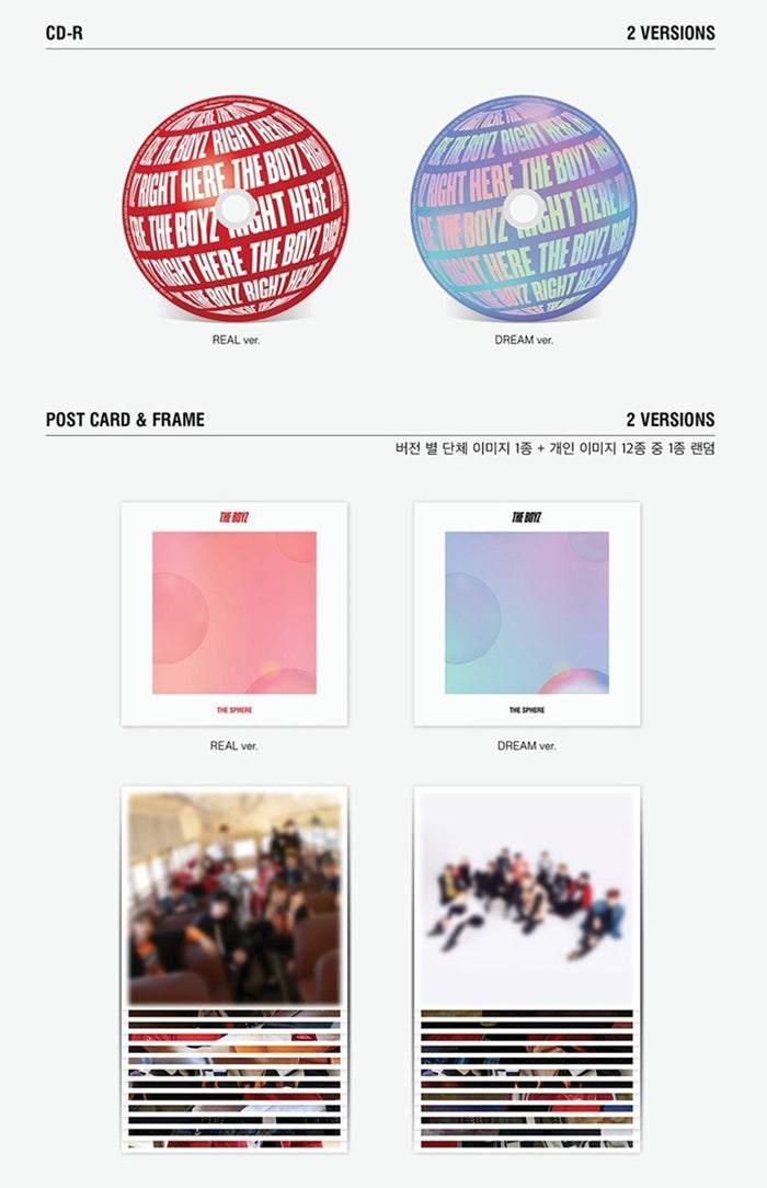 THE BOYZ - THE SPHERE (1st Single Album) – KPOP MARKET