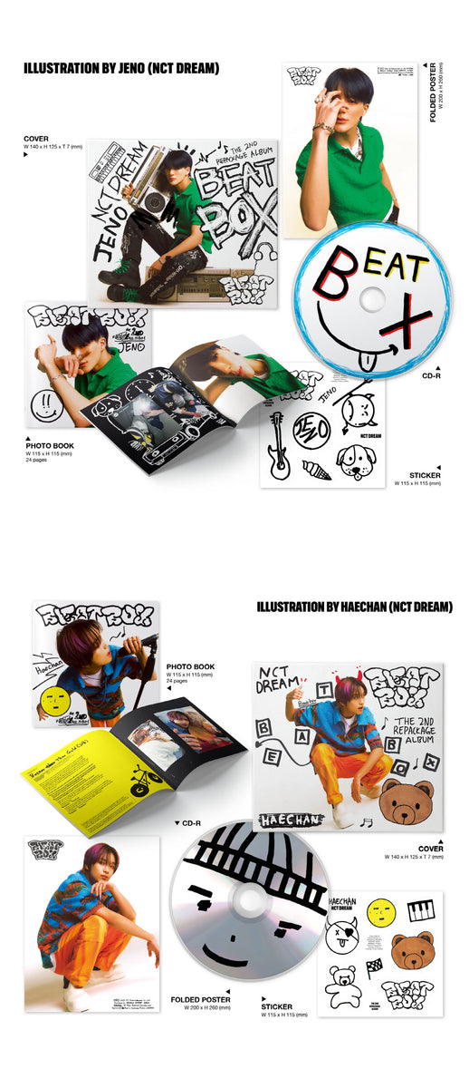 NCT DREAM - Beatbox [Digipack ver.] Album+Free Gift (Random ver