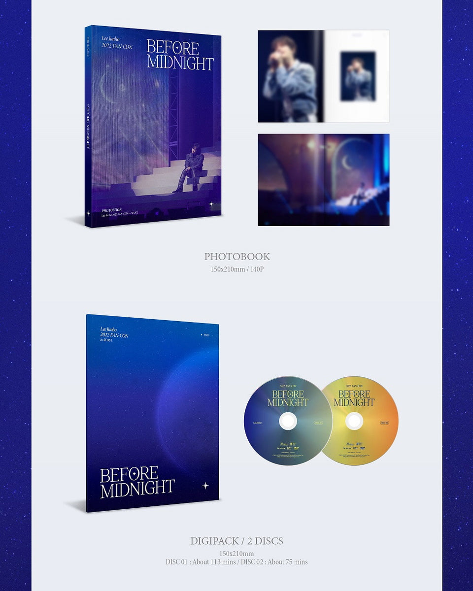 LEE JUNHO BEFORE MIDNIGHT Blu-ray | mdh.com.sa