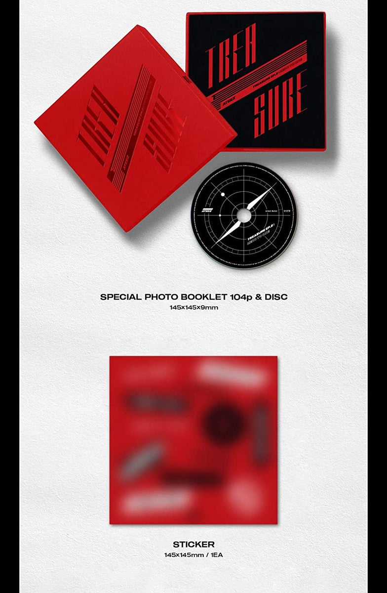 ATEEZ - TREASURE EP.2 : Zero to One Album+Extra Photocards Set ATEEZ - TREASURE EP.2 : Zero to One Album+Extra Photocards Set