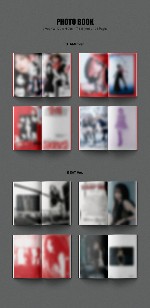 GOT THE BEAT STAMP ON IT 1st Mini Album CD+POSTER+Photo Book+Post Card  Set+Card