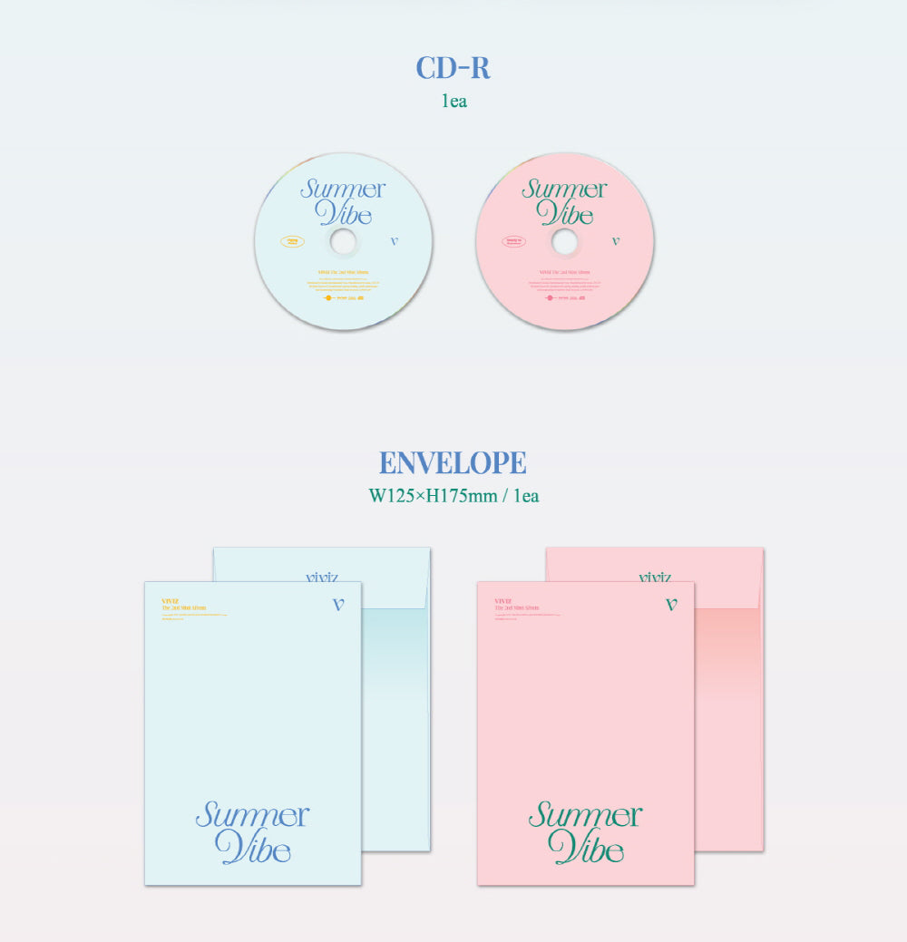 VIVIZ GFRIEND - Summer Vibe [Photobook ver.] 2nd Mini Album – KPOP