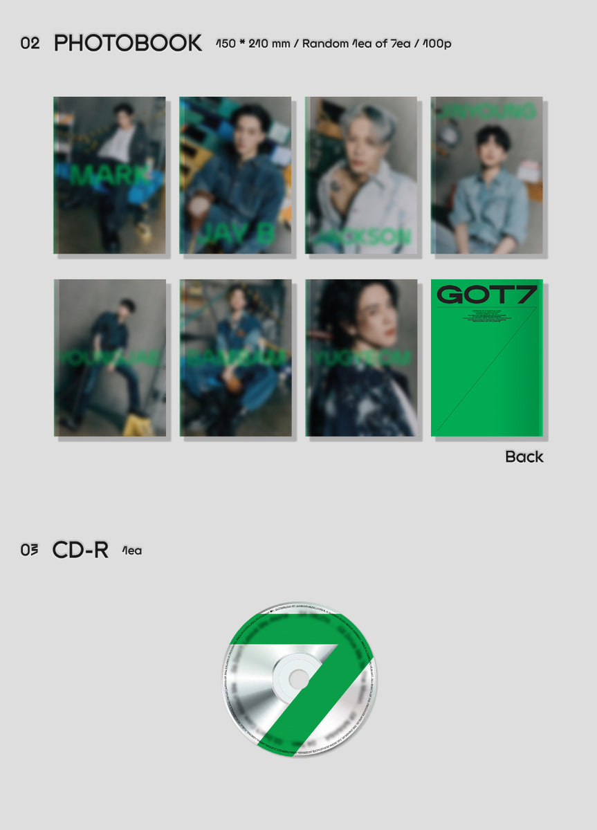 GOT7 - GOT7 Mini Album+Extra Photocards Set (Random ver.) – KPOP MARKET