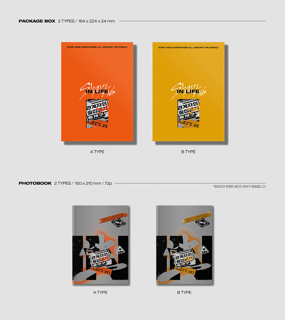 STRAY KIDS - IN生 Standard Edition (Vol.1 Repackage) Album – KPOP