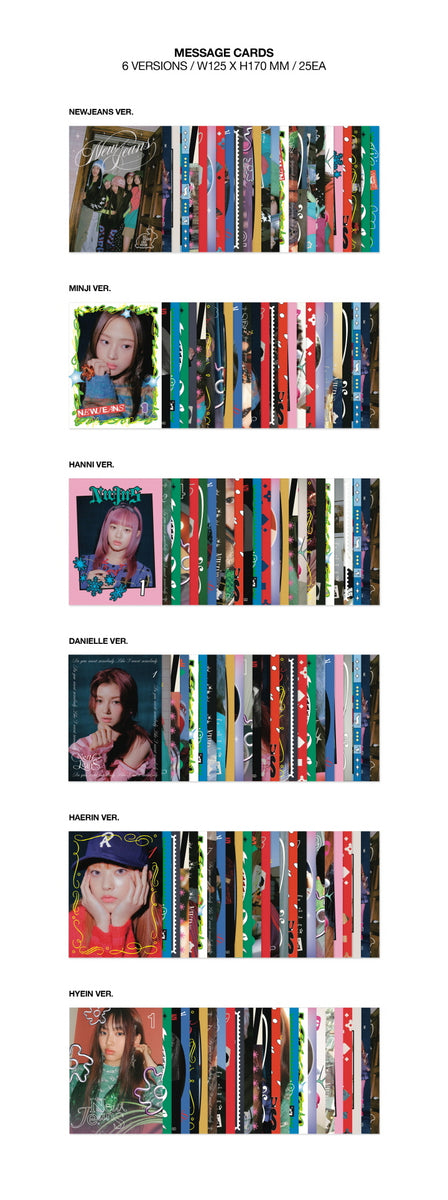NEW JEANS - OMG MESSAGE CARD VER. – Tienda KPOP Chile