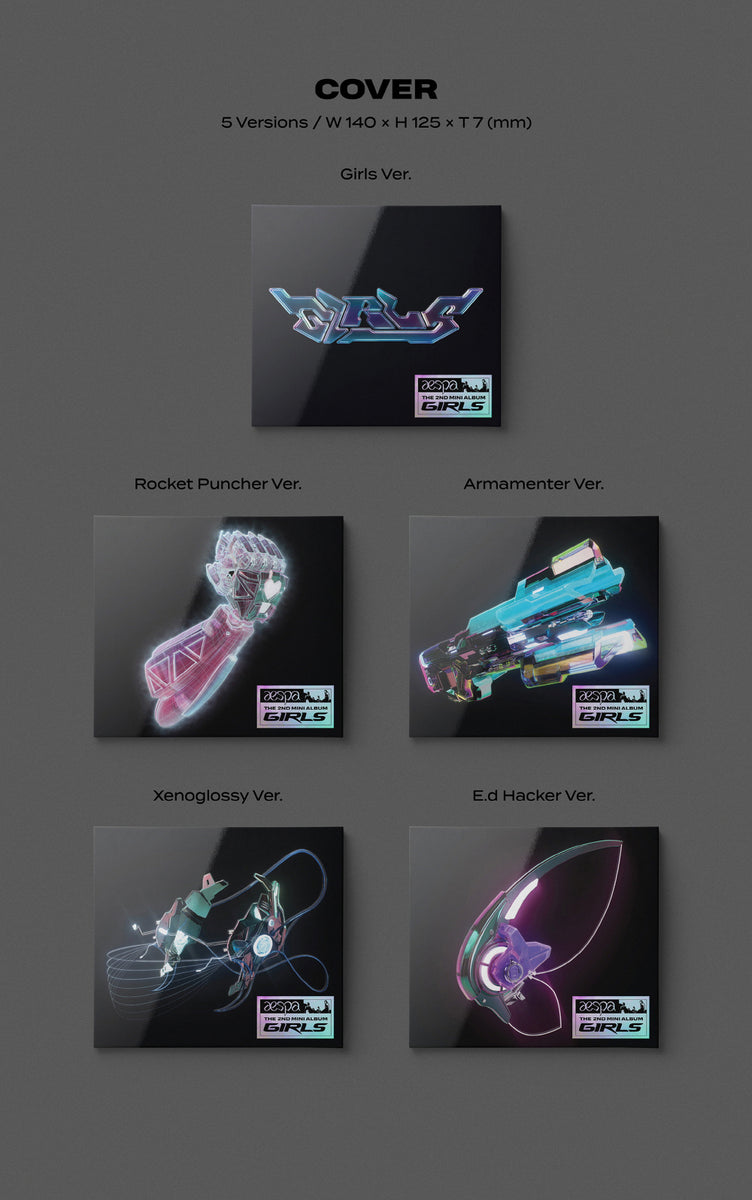 人気商品は aespa - Girls [DIGIPACK ver.] 2nd Mini Album+Free Gift K-POP・アジア