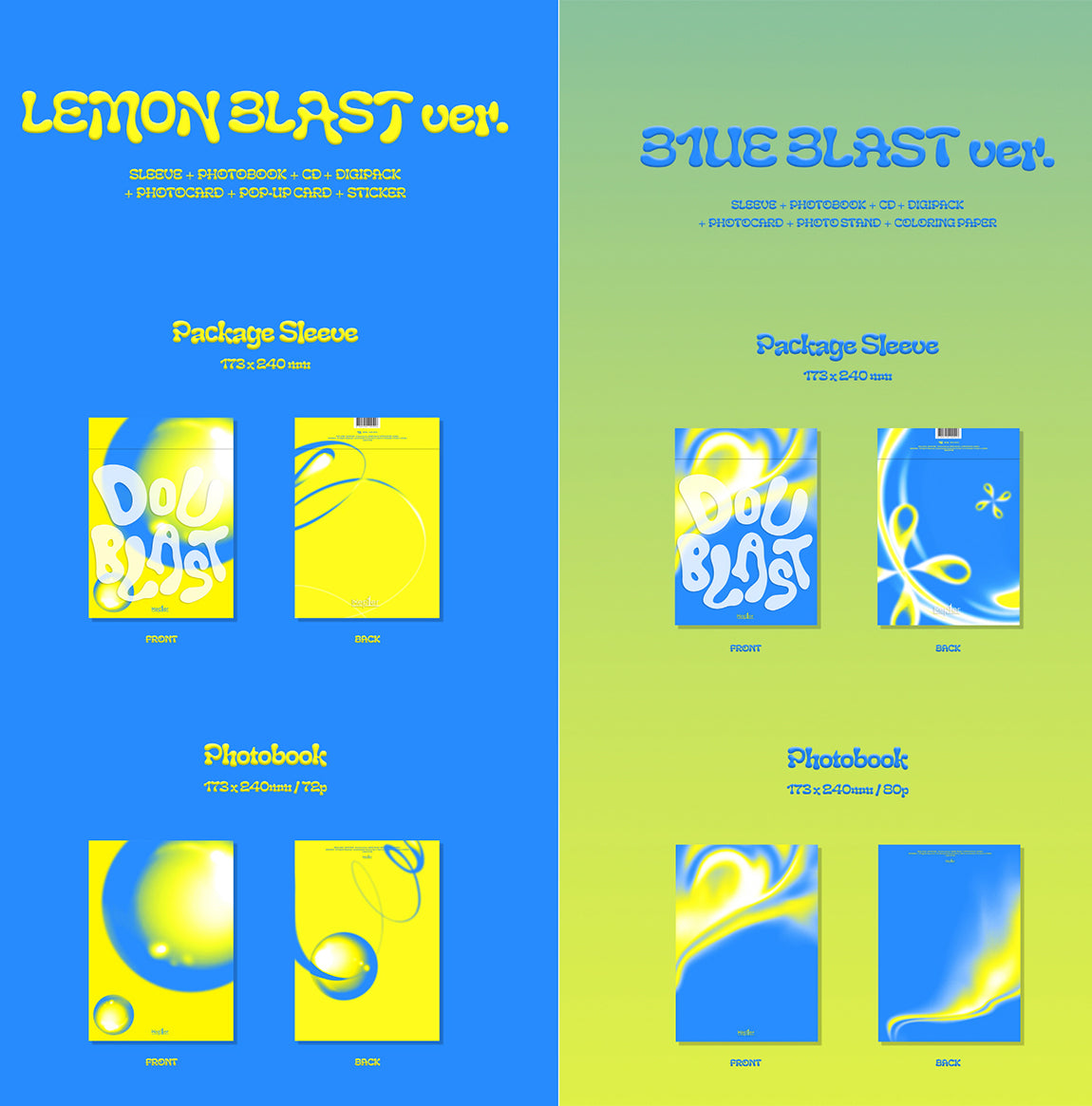 Kep1er - DOUBLAST 2nd Mini Album+Free Gift – KPOP MARKET