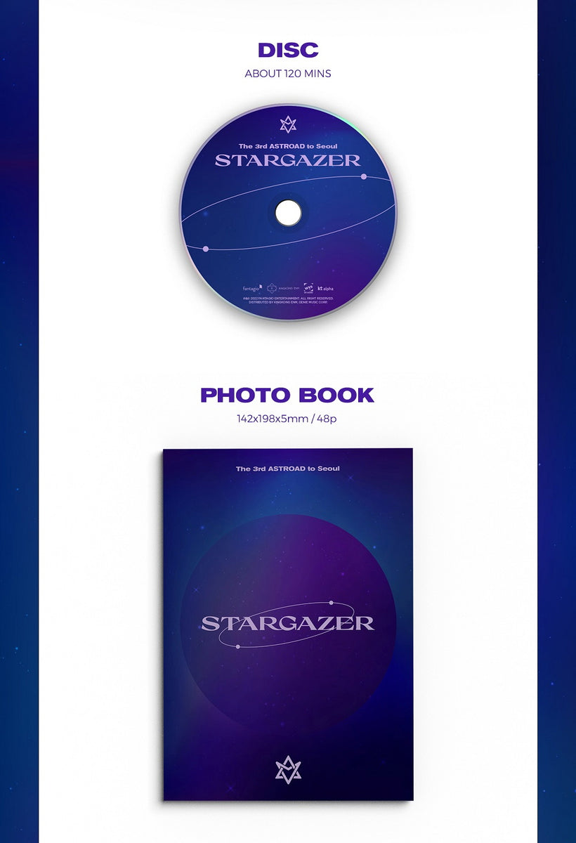 ASTRO - The 3rd ASTROAD to Seoul STARGAZER Blu-Ray – KPOP