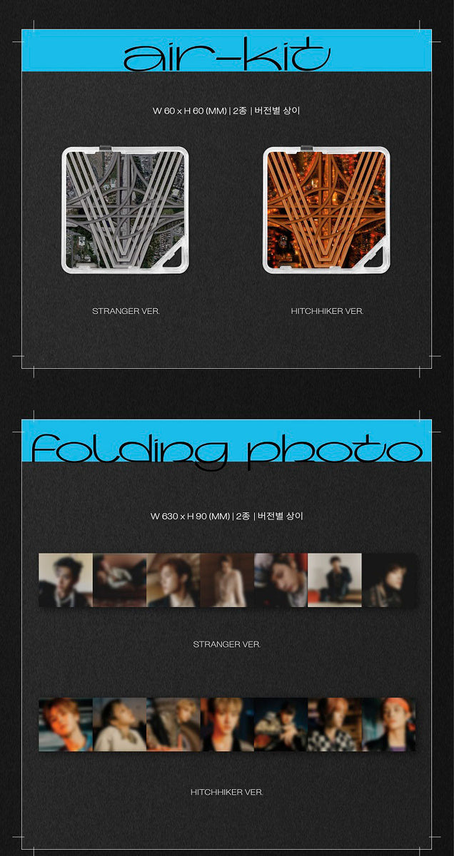 KIHNO KIT] WayV - KICK BACK (3rd Mini Album)+Extra Photocards Set