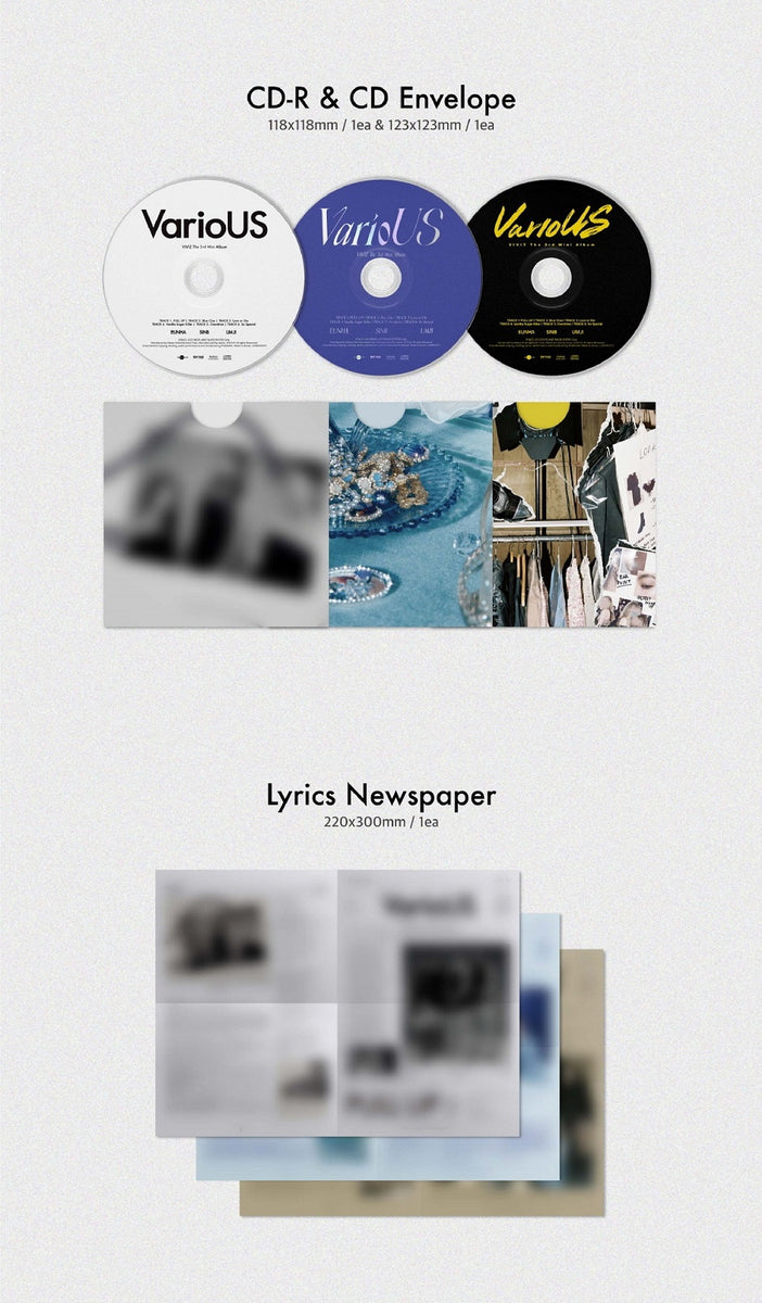 VIVIZ - VarioUS [Photobook] 3rd Mini Album – KPOP MARKET