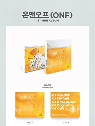ONF - ON/Off (1st Mini Album) CD+Photocard+Sticker – KPOP MARKET