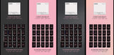 BLACKPINK - THE ALBUM (Vol.1) Album+Extra Photocards Set