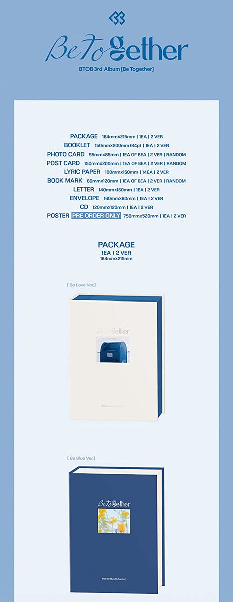 BTOBアルバムセット ユク・ソンジェ(BTOB) - All About Blue [1st Mini Album] | 韓国