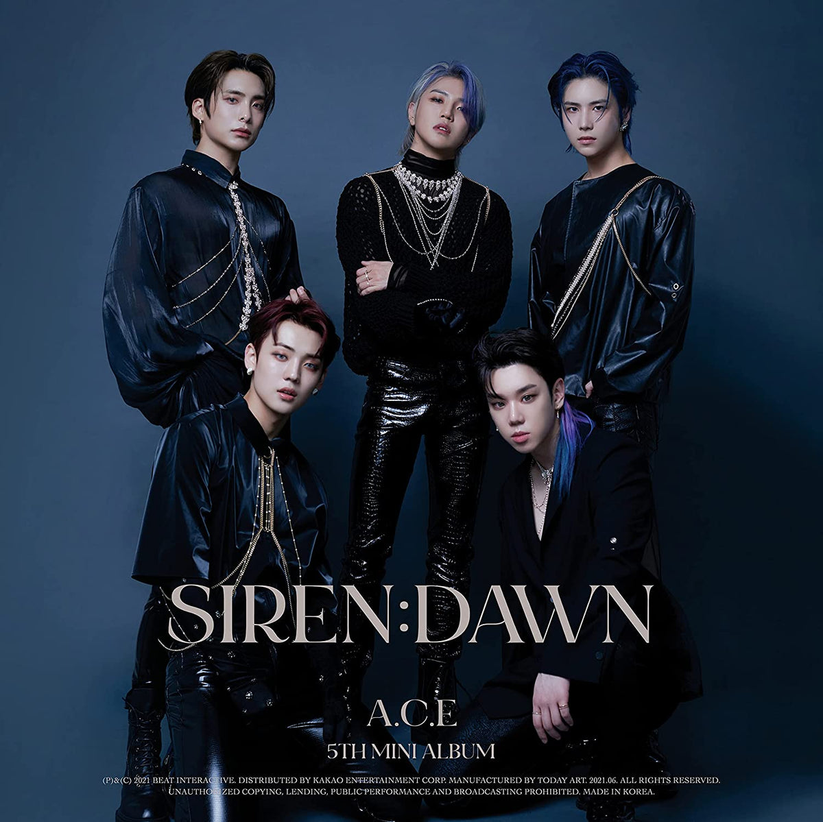 A.C.E - Siren : Dawn (5th Mini Album) Album+Extra Photocards