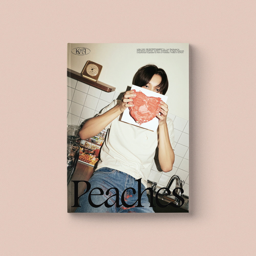DAILYEXO — Kai - 211228 'Peaches' album poster Credit