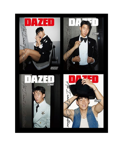 DAZED & CONFUSED MAGAZINE KOREAN December 2023.12 [Random Cover] SON HEUNG-MIN