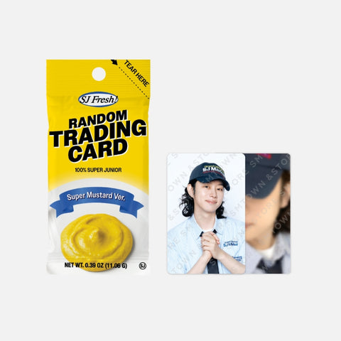 [PRE-ORDER] SUPER JUNIOR Grand Opening! SJ Market MD - RANDOM TRADING CARD SET (SUPER MUSTARD ver.)