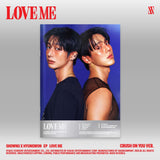 Shownu X Hyungwon - Love Me Crush On You version CD+Pre-Order Gift