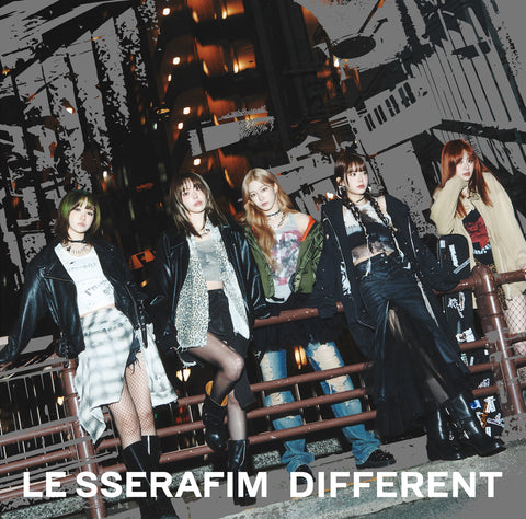LE SSERAFIM - JAPAN 4th Single DIFFERENT [First Press Regular Edition]