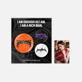 [PRE-ORDER] aespa WEEK Rich Man POP-UP Official MD - PIN BUTTON SET