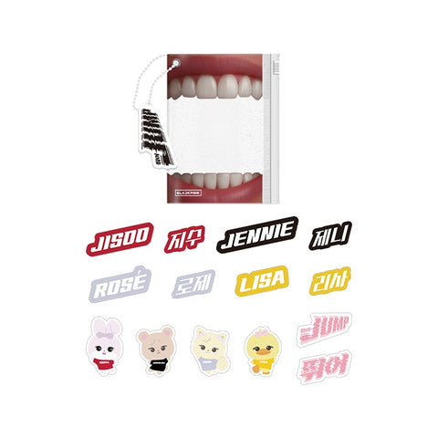 [PRE-ORDER] BLACKPINK JUMP Official Merch - PVC POUCH + STICKER SET
